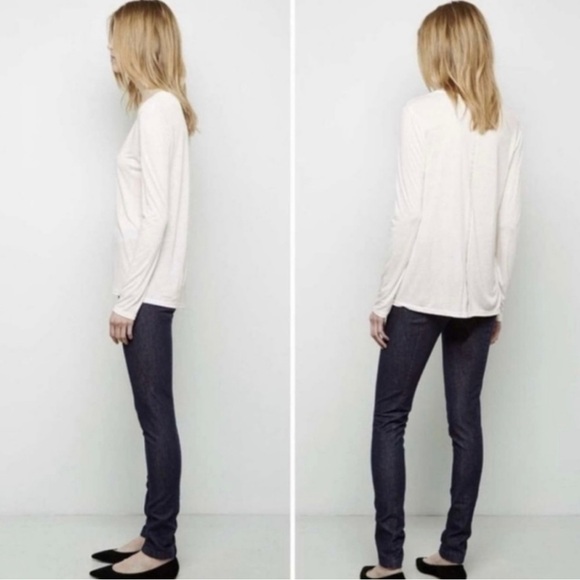 THE ROW Stratton Stretch Denim Leggings Jeggings Blue Size XS - Picture 1 of 11
